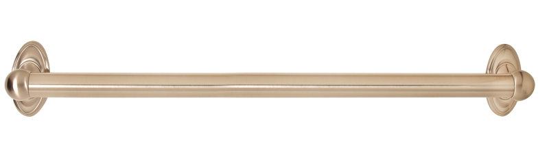 Barre d'appui 18 po Classic Classic, Nickel satiné, 24"