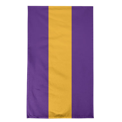 Serviette de thé à rayures pour équipe de football baltimore retour