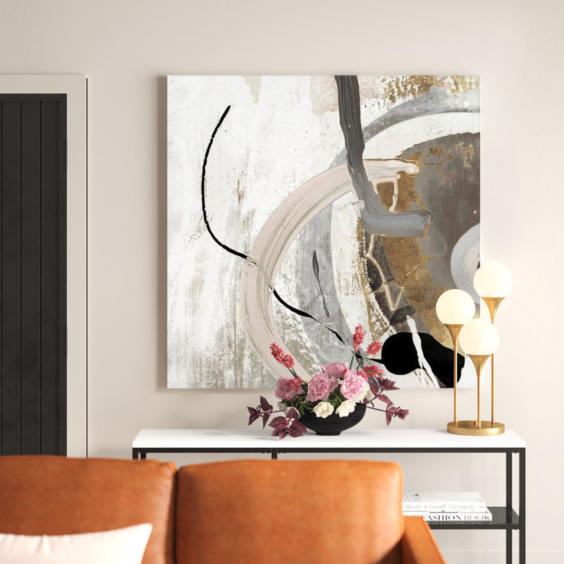 " Tangled II ", Wrapped Canvas, 36" H x 36" W, No Frame