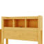 Platform Bed With Drawers, Wood Bed With Storage Headboard And Pull Out Storage Cabinet, Wood Bed With Light And Socket-1377359810-1377359811