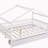Full Size Wooden House Bed with Two Drawers, White-1262481025