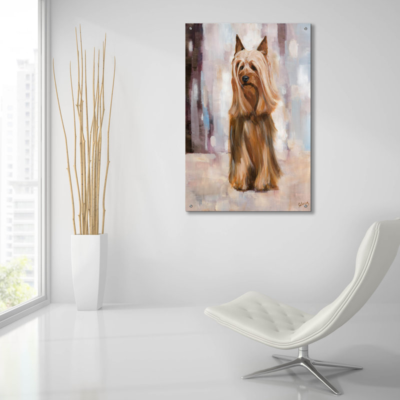 «Silky Terrier I» par Solveiga, H 36 po x l 24 po x P 0,2 po