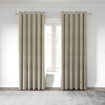 Hana Eyelet Room Darkening Curtains