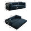 Canapé à compression de 78,81 po, canapé-lit futon convertible Comfy, canapé-lit modulaire sans os pour le salon-15071323