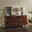 Amiliya Modern Solid Wood Detailed 6-Drawer Dresser-624991409