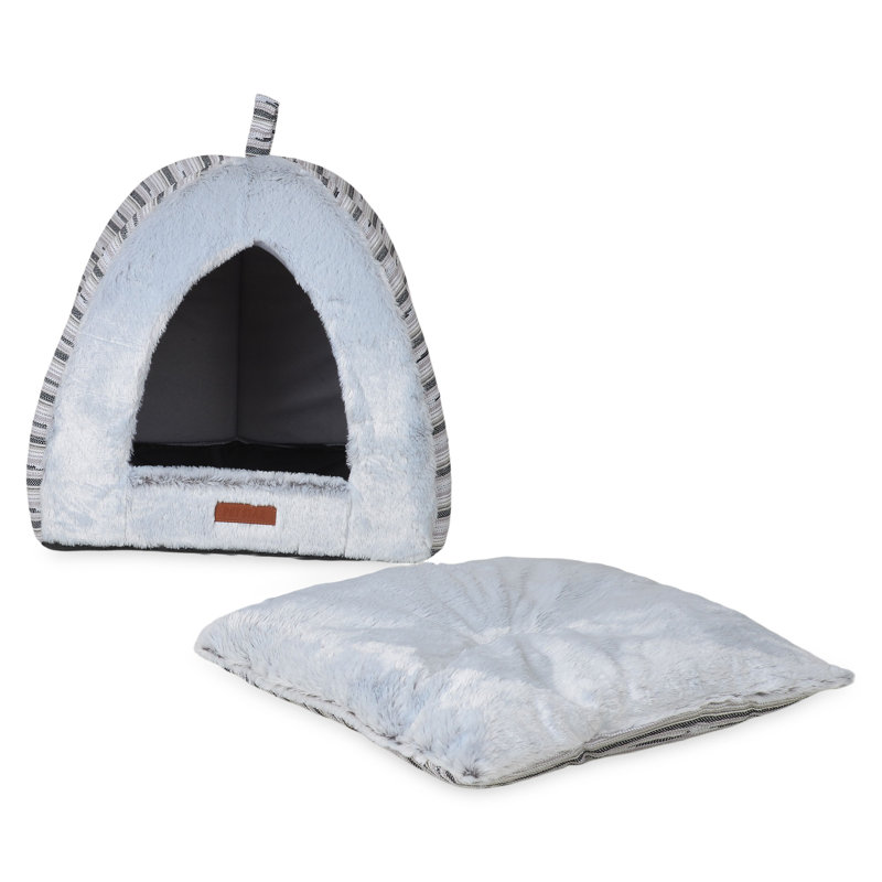 Kathie Striped Pet Bed