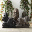 2 pièces statue de jardin de lion allongé MGO 21,75 po-321426121