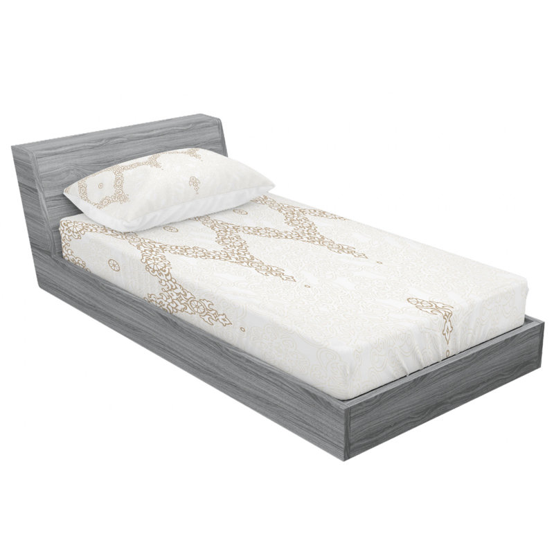 Microfiber Sheet Set, Twin Sheet Set with Fitted Sheet