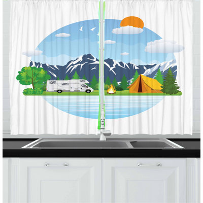 Tailored Kitchen Curtain