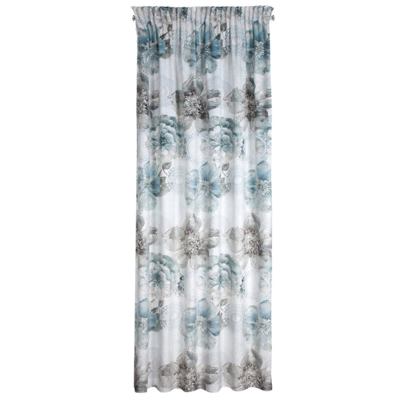 100% Polyester Blackout Slot Top Curtain Panel