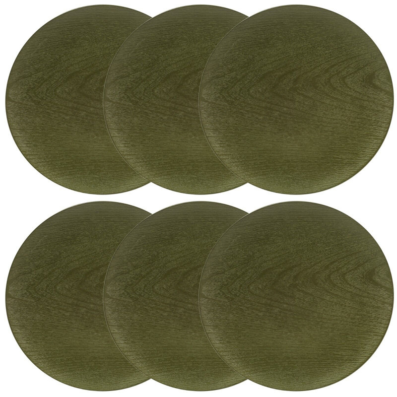 Nolah 33cm Dinner Plate - Set of 6, Green