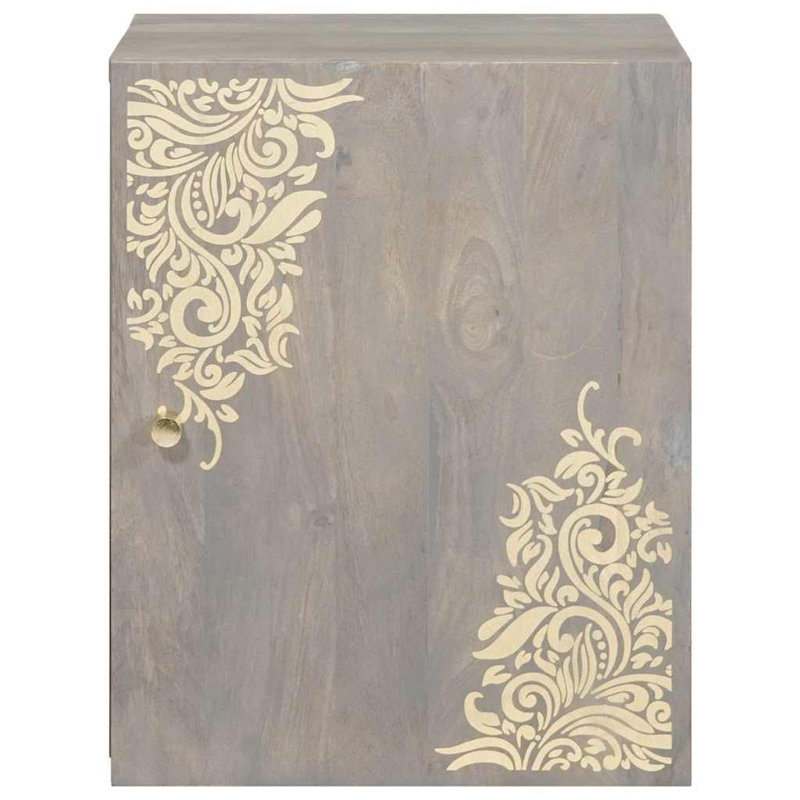 Solid Wood Bathroom Storage Cabinet