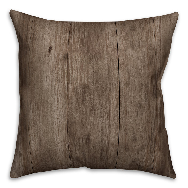 Reversible Throw Pillow, T