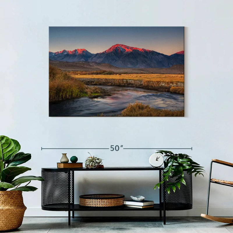 Alvord Daybreak At Sierra Nevada, 30" H x 45" W