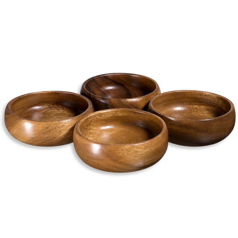 Bol à pâtes en bois d’acacia circle Crowe