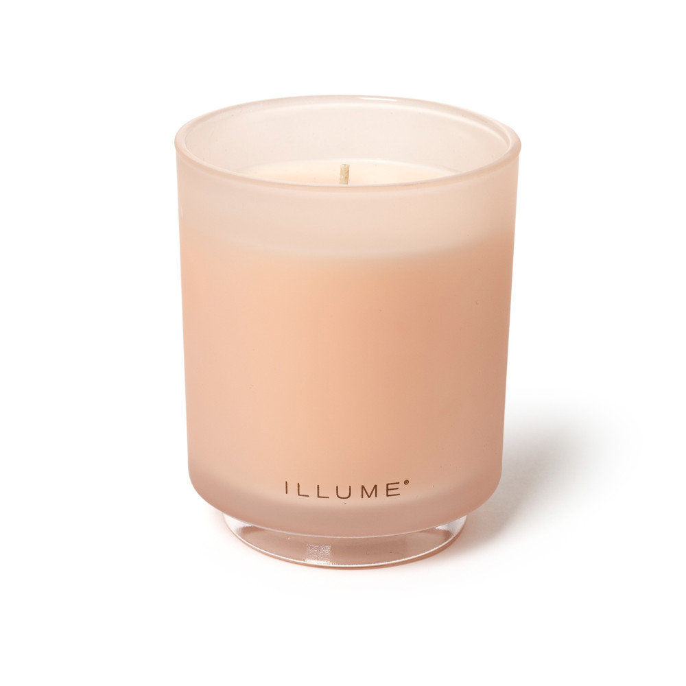 ILLUME Beautifully Done Coconut Milk Mango Candle, Refillable Boxed Glass
