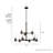 River Mill 9 Light 2 Tier Candle Style Classic / Traditional Chandelier-74777704