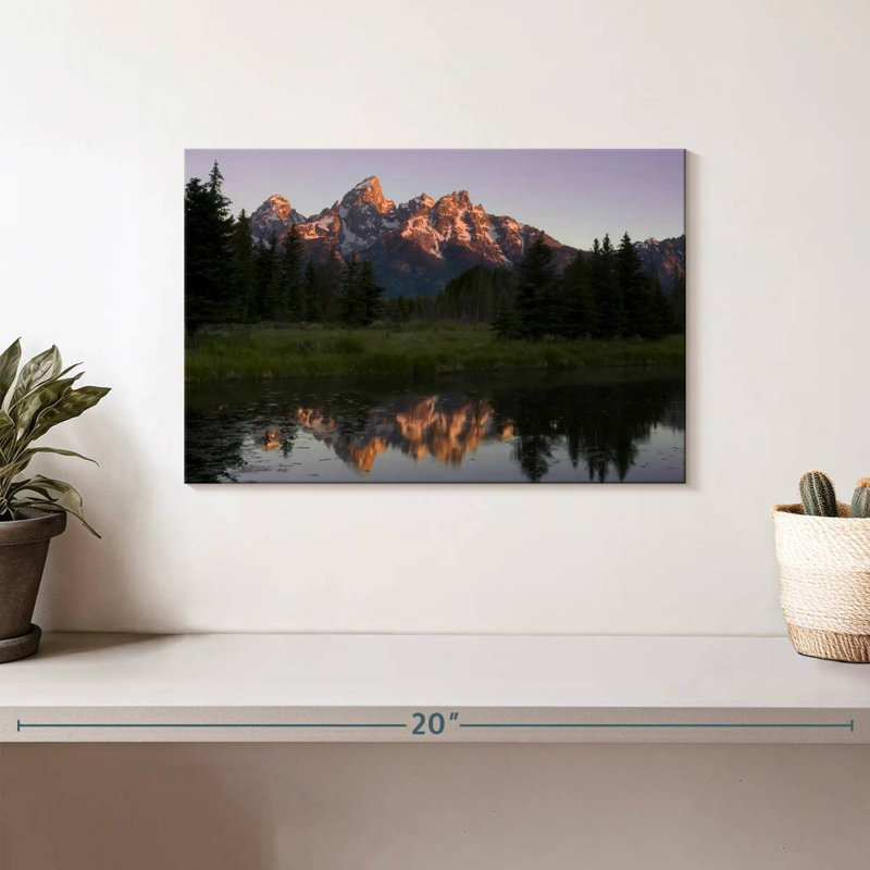 Alvord reflet de Grand Teton, H 8 po x l 12 po