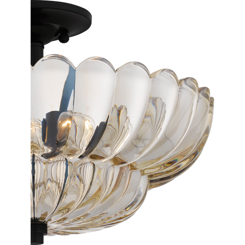 Plafonnier semi-encastré 4 lumières Libbie