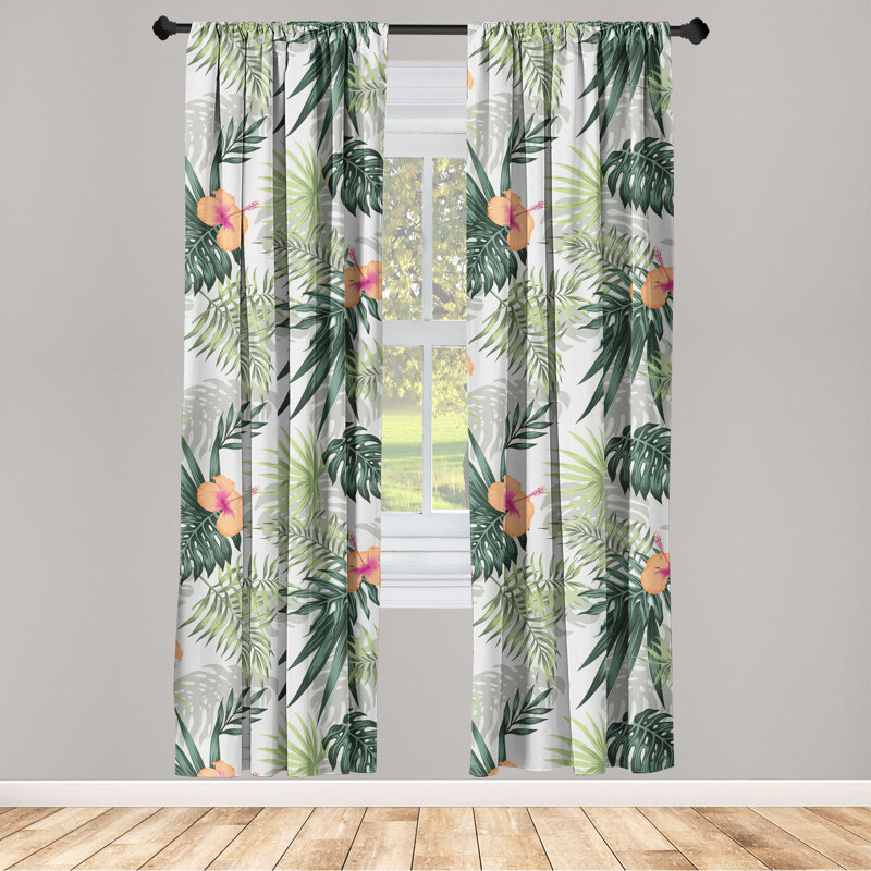 Arsenio Semi Sheer Curtain Pair