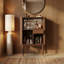 Armoire de bar en bois de noyer de style moderne Correa Studio