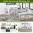 Wooden Dining Rectangular Table With Bench, Kitchen Table With Bench For Small Space-1905432832-1905432834