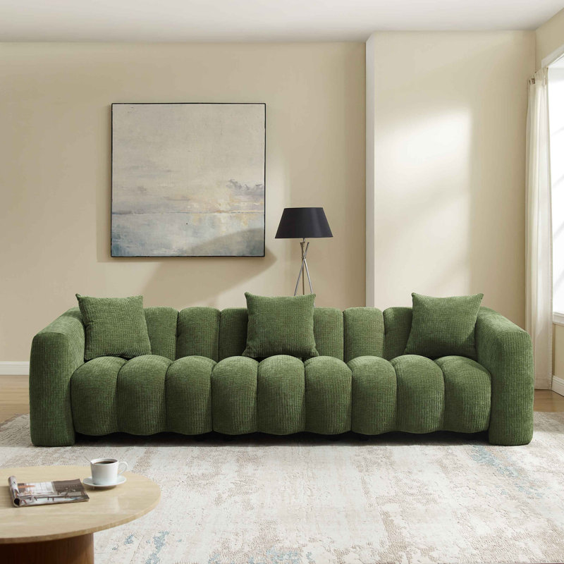 Canapé de style Winnie d'Ollis Minimore, Vert