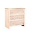 Ajahar Solid Wood 90cm W 3 - Drawer Chest of Drawers