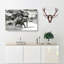 Mother & Baby Elephant Strolling - Wrapped Canvas-56633517