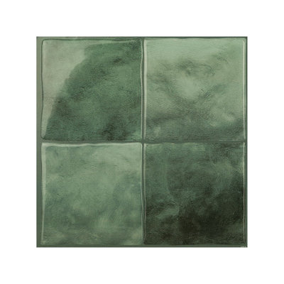 Peel and Stick Gel Backsplash Tile Zellige 9'' x 9'' 