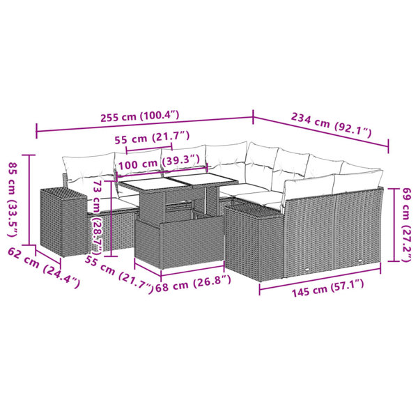 Dimensions du produit