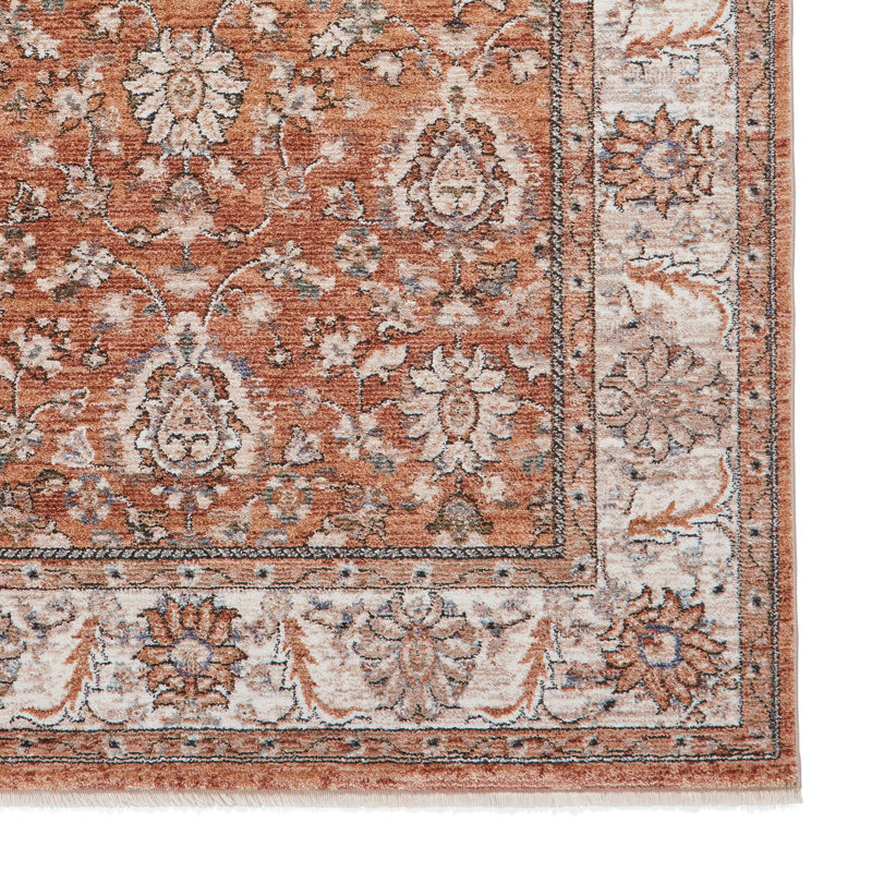 Auderghem area rug Machine Woven Terracotta, Rectangle 160cm x 230cm
