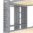Full XL/Full Over Twin Bunk Bed With Dismountable Lower Bed And Desk, Solid Wood Bunk Beds Frame With Built-In Shelves And Wardrobe, Can Be Converted Into Loft Bed, Grey-1001962532-1001962533