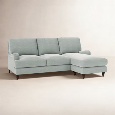 Walters Upholstered Sectional With Reversible Chaise