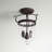 Husman Glass Semi Flush Mount-16518413-16518408