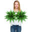 Ensemble de 2 grandes plantes artificielles en agave sans pot pour la décoration intérieure et extérieure-1128391465-1128391466