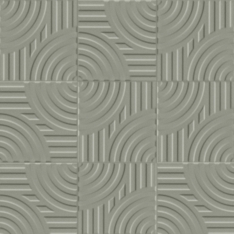Kyoto 6 in. x 6 in. Ceramic Wall Tile (13.88 Sq. Ft. / Case), Agave