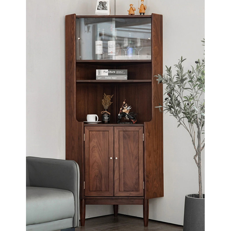 American Simple Practical Solid Wood Display & China Cabinets
