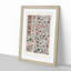 Persian Flowers & Birds Pattern by Albert Racinet - Picture Frame Painting Print-55739208-55739207