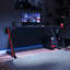Ergonomic Black Gaming Desk PC Computer Desk Home Office With Headphone Hook-422921857-535649619