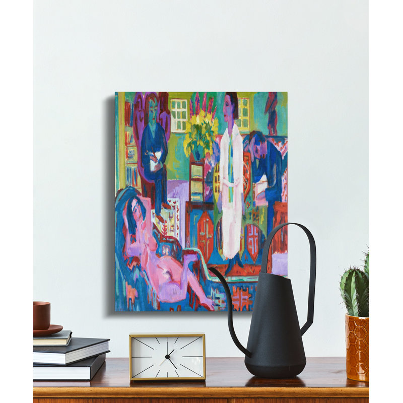 Dieter Wrapped Canvas Print Set, 8x10