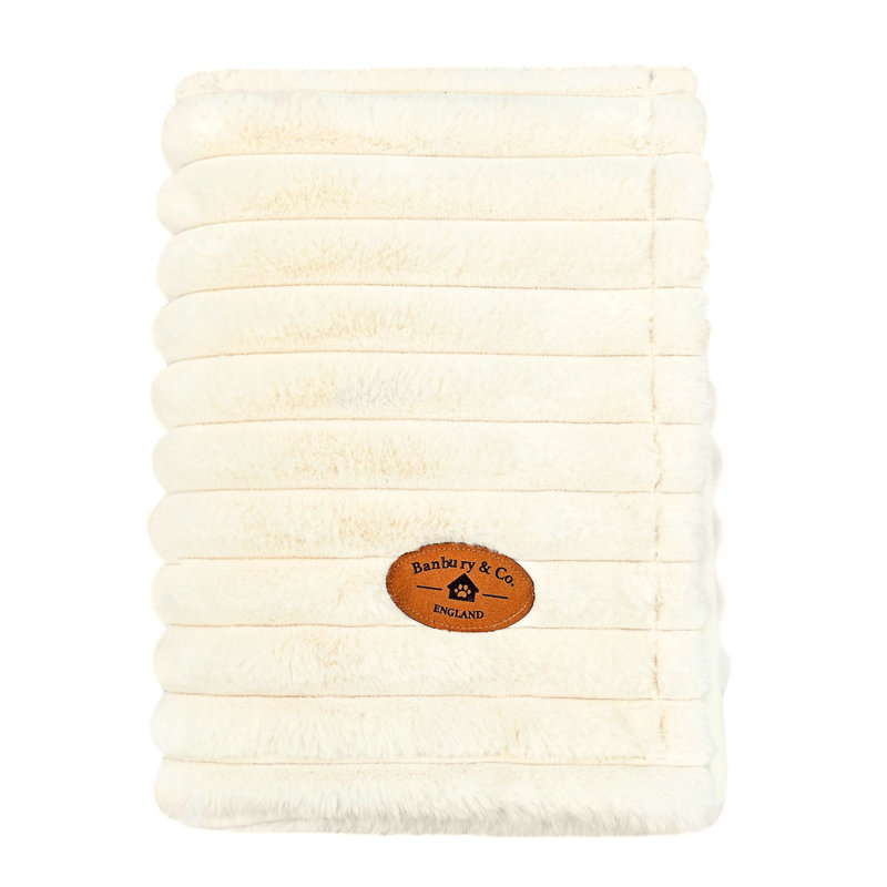 Rural Retreats Faux Fur Pet Blanket