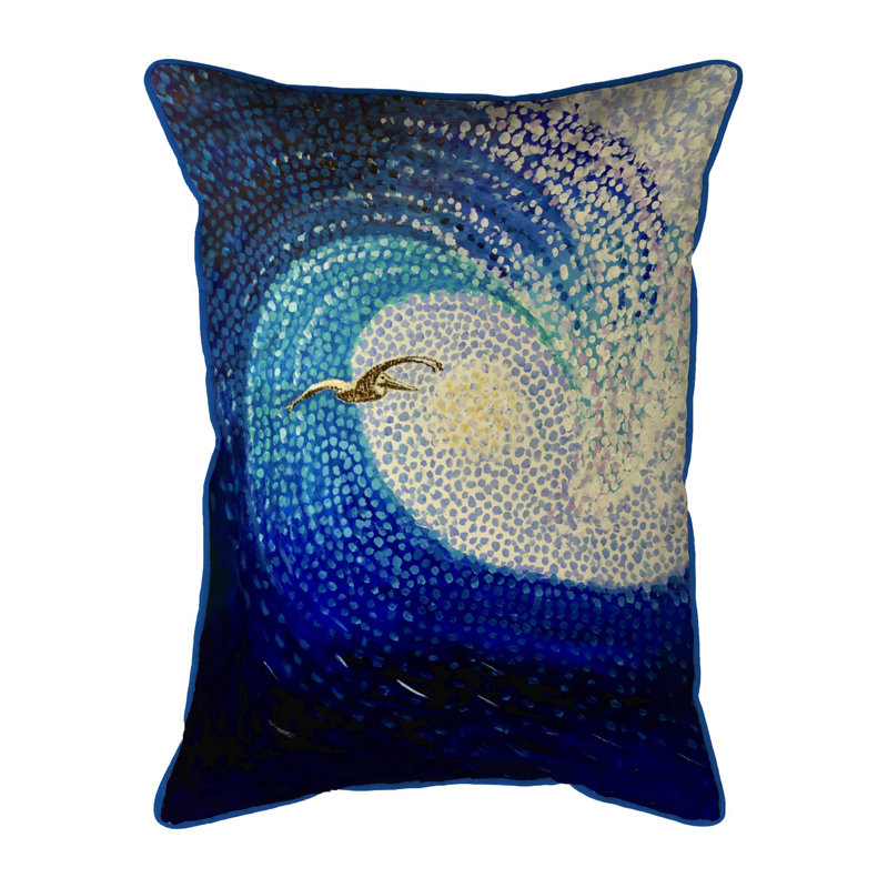 Outdoor Throw Pillow, 11"H x 14"W