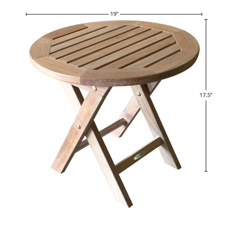 Table d'appoint ronde 19 po Mugihiko