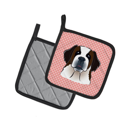 Cuisinier poignée saint-bernard caroline Checkerboard