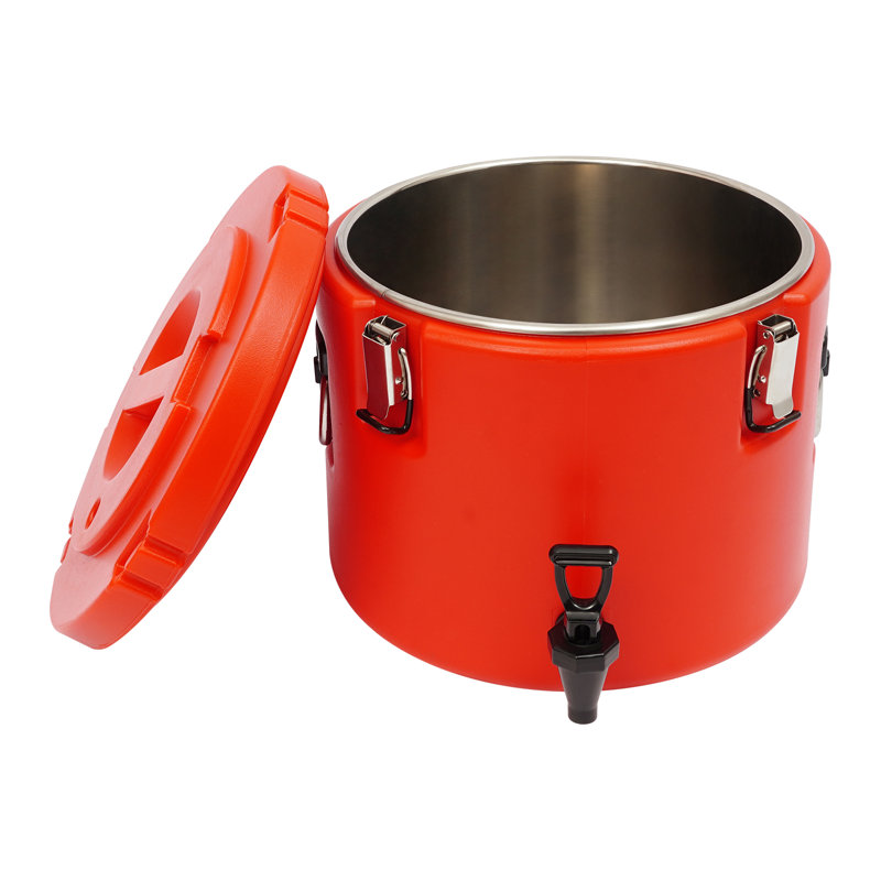 Insulated Beverage Dispenser, Red