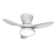 Laurenzo 32'' Blade LED Flush Mount Ceiling Fan with Remote Control and Light Kit Included