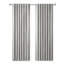 Paire de rideaux occultant en chenille (2 panneaux)-675685316-675685319