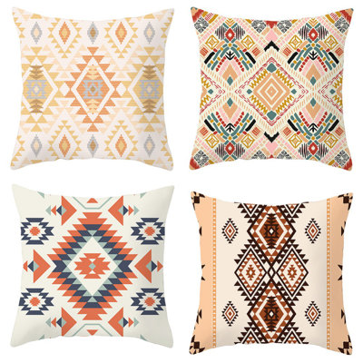Abstract Velvet Pillow Cover