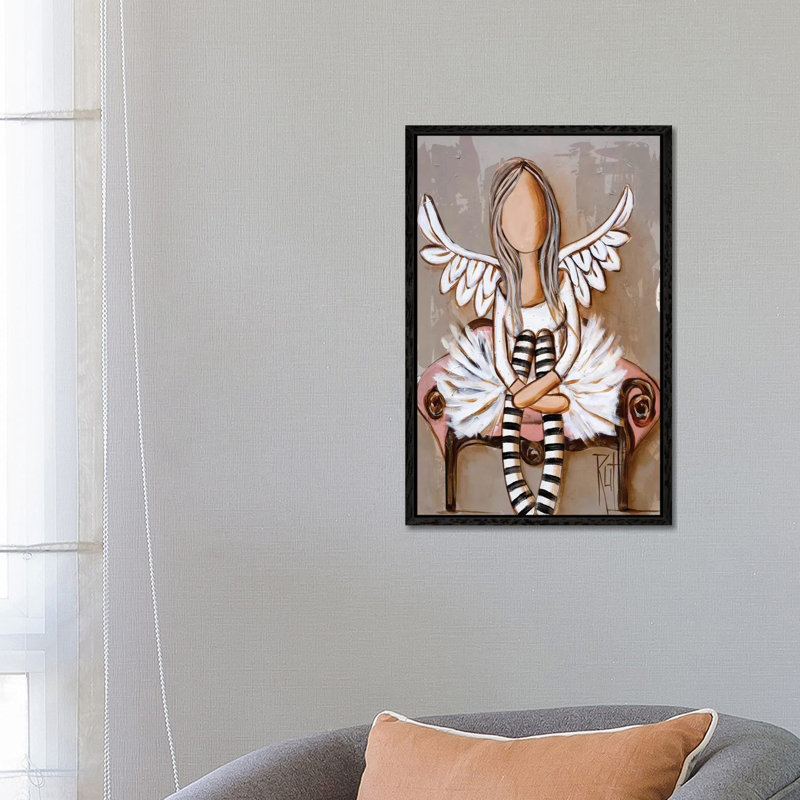 Humble - Painting Print on Canvas, Black Framed, 66.04 cm H x 45.72 cm W